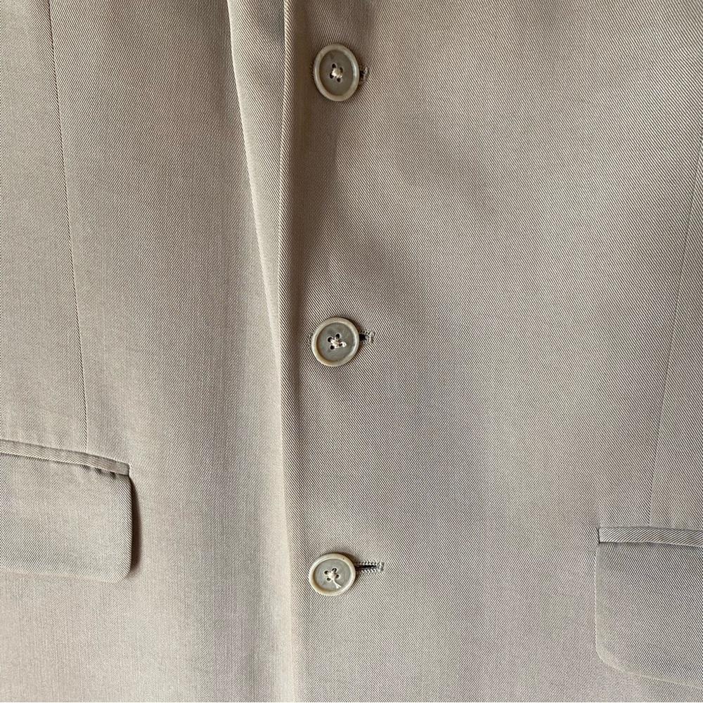 Oscar De La Renta Tan Blazer, Men’s 42S, Classic, EUC - Picture 4 of 8